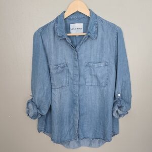 Lola River Blue Denim Women's Top